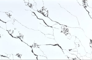 calacatta pandoro quartz slab kitchen countertop surface